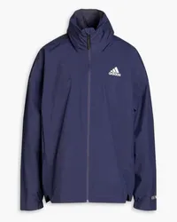 adidas Traveer shell hooded track jacket - Blue Blue