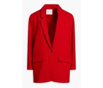 Weftown brushed wool blazer - Red