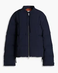 Jil Sander Quilted shell down jacket - Blue Blue