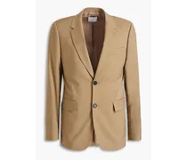 Ficelle wool-twill suit jacket - Neutral