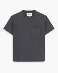 Frame Denim Cotton-jersey T-shirt - Gray Gray