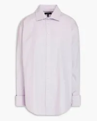 Rag & Bone Diana cotton-poplin shirt - Purple Purple