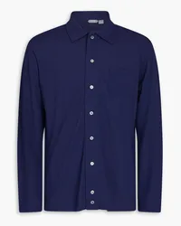 Slowear Zanone cotton-jersey shirt - Blue Blue