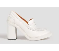 TOD'S Leather pumps - White White