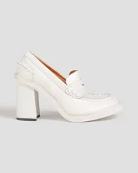 TOD'S Leather pumps - White White