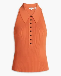 A.L.C. Ribbed-knit top - Orange Orange