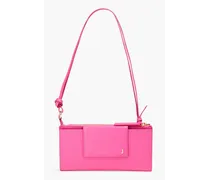 Leather shoulder bag - Pink
