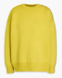 Tory Burch Wool and cashmere-blend sweater - Green Green