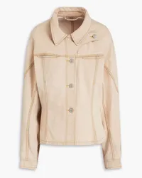 Holzweiler Denim peplum jacket - Neutral Neutral