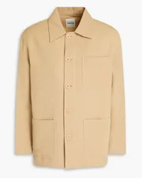 Sandro Cotton-twill overshirt - Neutral Neutral