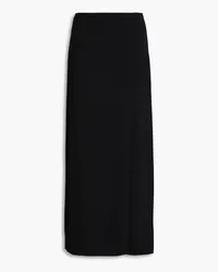 Rag & Bone Ilana crepe-satin maxi skirt - Black Black