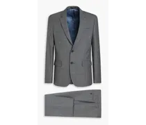 Fit 2 grain de poudre wool suit - Gray