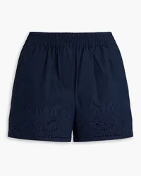 Rag & Bone Maye broderie anglaise cotton shorts - Blue Blue