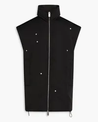 1017 ALYX 9SM Embellished knit-paneled shell vest - Black Black