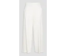 Crepe culottes - White