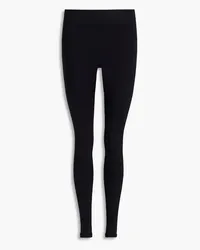 Rick Owens Stretch-pique leggings - Black Black