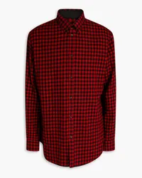 Dsquared2 Checked flannel shirt - Red Red