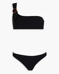 Zimmermann One-shoulder embellished bikini - Black Black