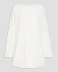 Loulou Studio Velvet mini dress - White White