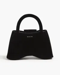 REJINA PYO Dilon suede tote - Black Black