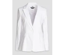 Alice Olivia - Macey linen-blend blazer - White