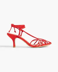 Iris & Ink Farah suede sandals - Red Red