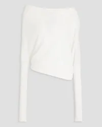 Altuzarra Draped knitted sweater - White White