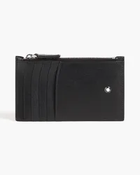 Montblanc Leather cardholder - Black Black