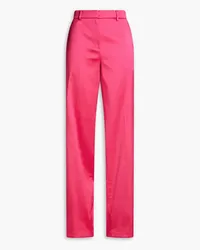 Magda Butrym Satin-twill straight-leg pants - Pink Pink