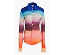 Printed jersey shirt - Multicolor