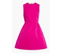 Flared taffeta mini dress - Pink