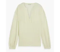 Jonny cashmere sweater - Yellow