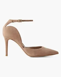 Gianvito Rossi Hayette Camoscio 85 suede pumps - Neutral Neutral