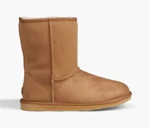 Cozy Short shearling boots - Brown