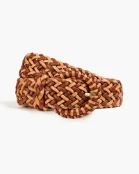 Zimmermann Braided leather belt - Brown Brown