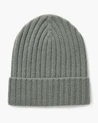 arch4 Megan ribbed cashmere beanie - Green Green