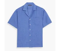 Angelo linen shirt - Blue