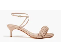 Francis 50 braided leather sandals - Pink