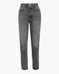 Levi's Faded high-rise straight-leg jeans - Gray Gray