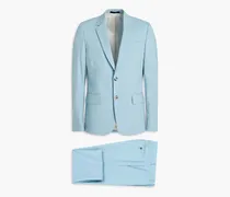 Stretch-wool suit - Blue