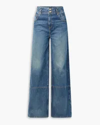 Ulla Johnson The Margot high-rise wide-leg jeans - Blue Blue