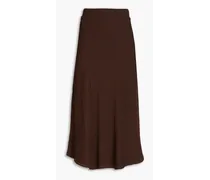 Rag & Bone Ribbed jersey midi skirt - Brown Brown