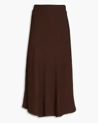 Rag & Bone Ribbed jersey midi skirt - Brown Brown