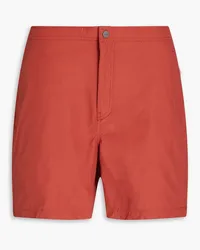 Onia Calder 6E mid-length cotton-blend swim shorts - Red Red