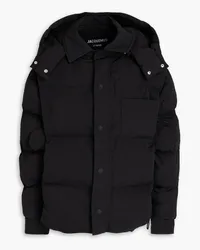 Jacquemus La Doudoune quilted shell hooded jacket - Black Black