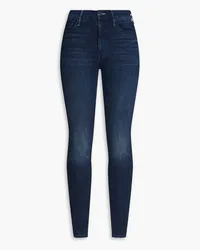 Mother Looker high-rise skinny jeans - Blue Blue