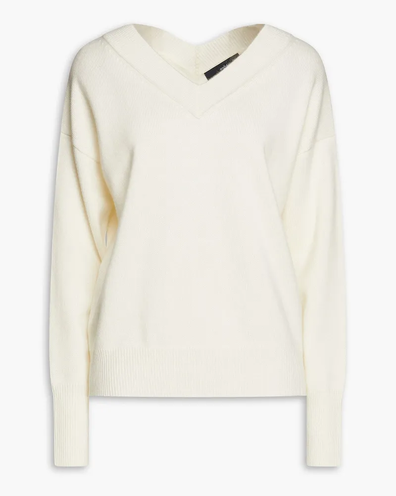 Georgia cashmere sweater - White