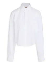 Marni Cotton-poplin shirt - White White