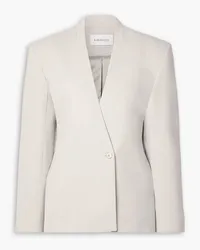 16ARLINGTON Elinor woven blazer - Gray Gray