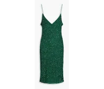 Embellished tulle dress - Green